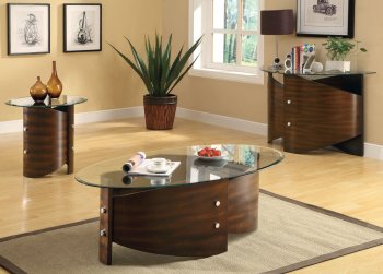 701748 3Pc Coffee Table Set by Coaster w/Optional Sofa Table [CRCT-701748]