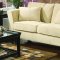 Park Place Sofa in Cream Velvet Fabric 500231 by Coaster w/Optio