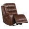 Putnam Power Motion Sectional Sofa 9405BR in Brown - Homelegance