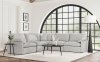 Collins Power Motion Sectional Sofa 609560P Gray Fabric -Coaster