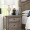 Lavonia Bedroom 1707NP in Wire-Brushed Gray by Homelegance