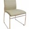 C-270 Set of 2 Modern Dining Chairs w/Metal Legs