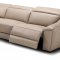 Nova Power Motion Sectional Sofa in Tan Leather by J&M