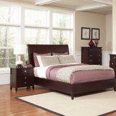 202651 Albright Bedroom by Coaster in Cherry w/Options