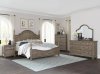 Lavonia Bedroom 1707NP in Wire-Brushed Gray by Homelegance