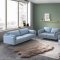 Mesut Sofa LV02387 in Light Blue Leather by Acme w/Options