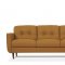 Radwan Sofa 54955 in Camel Leather by Mi Piace w/Options