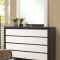 203331 Kimball Bedroom in Black & White by Coaster w/Options