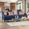 Sisseton Sofa SM2210 in Navy Chenille Fabric w/Options