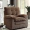 9715BR Charley Sofa in Brown Chenille Fabric by Homelegance