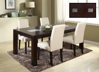 D043DT Dining 5Pc Set w/DG020DC Beige Chairs by Global [GFDS-D043DT-DG20DC-BEI]