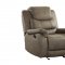 Shola Motion Sofa 9848BR-3 in Brown by Homelegance w/Options