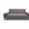 London Sofa Bed in Gray Fabric w/Options by Whiteline