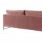 Massi Sofa TOV-S6165 in Rose Velvet Fabric by TOV Furniture