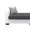 Lego Sofa Bed in Grey Microfiber by Rain w/Optional Items