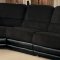 Ynez Motion Sectional Sofa 8212 in Chocolate by Homelegance