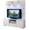 AV291-55 TV Stand in White High Gloss by Pantek w/Options