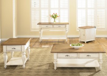 Ocean Isle Coffee Table & 2 End Tables 3Pc Set 303-OT by Liberty [LFCT-303-OT-Ocean Isle]