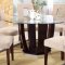 Lauren Dinette Set 5Pc w/Glass Top & Optional Side Chairs