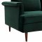 Porter Sofa TOV-S147 in Forest Green Velvet by TOV Furniture