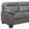 Denizen Sofa & Loveseat Set 9537DGY Dark Gray - Homelegance