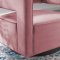 Booth Swivel Accent Chair in Dusty Rose Velvet by Modway