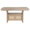 Kailani Counter Ht Table 109388 Beige Oak by Coaster w/Options