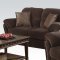 Patricia 50950 Sofa in Chocolate Velvet by Acme w/Options