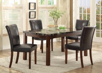 Belvedere II 3276N-60 Dining Set 5Pc by Homelegance w/Options [HEDS-3276N-60 Belvedere II]