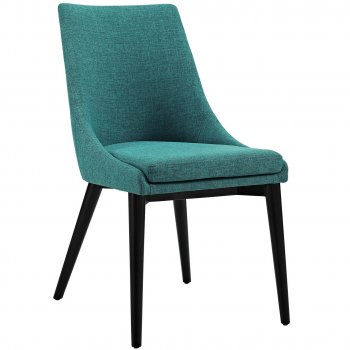 Viscount Dining Chair Set of 2 in Teal Fabric by Modway [MWDC-2227 Viscount Teal]