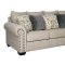 Zarina Queen Sofa Sleeper 9770439 in Jute Fabric by Ashley