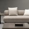 HF5516 Sectional Sofa in Beige Fabric by J&M