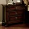 Northville Bedroom CM7683 in Dark Cherry w/Footboard Drawers