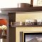 Capitola 8001 Wall Unit in Espresso by Homelegance