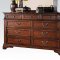 23340 Roman Empire III Bedroom in Dark Cherry by Acme w/Options