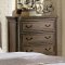 Emanuela 5Pc Bedroom Set CM7208 w/Beige Fabric Bed & Options