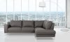 Primrose Sectional Sofa 1829 in Grey Eco-Leather by VIG