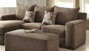 Ushury 53590 Sectional Sofa in Gray Fabric by Acme w/Options [AMSS-53590-Ushury]