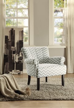 Langdale Accent Chair 1212F4S in Fabric by Homelegance [HECC-1212F4S Langdale]