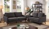 Maxime Sofa & Loveseat Set CM6971GY in Gray Fabric w/Options