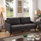 Maxime Sofa & Loveseat Set CM6971GY in Gray Fabric w/Options