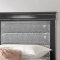 Mia Bedroom Set in Black by Global w/Options