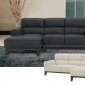 Solace Sectional Sofa by Beverly Hills in Full Leather