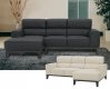 Solace Sectional Sofa by Beverly Hills in Full Leather