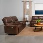 Greenfield Power Motion Sofa 610264P Brown by Coaster w/Options