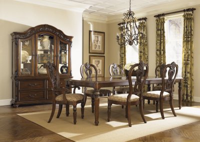 Messina Estates Dining Table 7Pc Set 737-DR in Cognac by Liberty