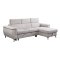 Cadence Sectional Sofa 9403BE in Beige Microfiber by Homelegance