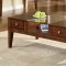 CM4033 East Lake Coffee Table in Tobacco Oak w/Options