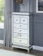 Lotus Cabinet 97809 in Mirrored by Acme