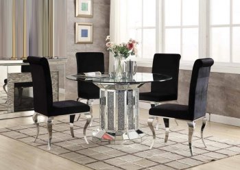 Noralie Dining Table 72140 by Acme w/Optional 62072 Chairs [AMDS-72140-62072 Noralie]